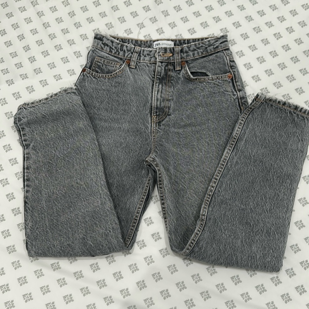 Zara high rise jeans